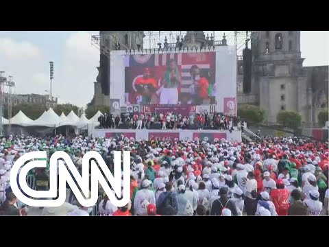 Maior aula de boxe do mundo acontece no México | JORNAL DA CNN