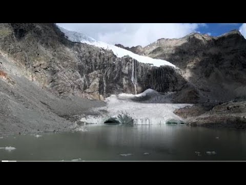 Ecco come si è ridotto il ghiacciaio di Fellaria, in Valmalenco (Lombardia)