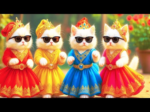 “Dancing Queens of the Cat Stage” 💃🐱 #catstory #cutecat #catbaby  #catdance #catshorts #stage #cat