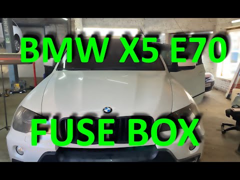 D Nde Se Encuentra La Caja De Fusibles Del Habit Culo Del Bmw X E