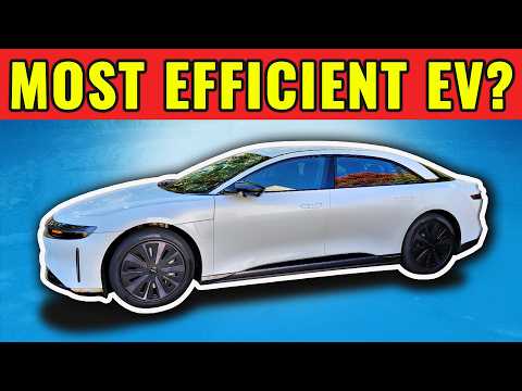 How Far Can A 2025 Lucid Air Pure Go At 70 MPH? I Find Out.