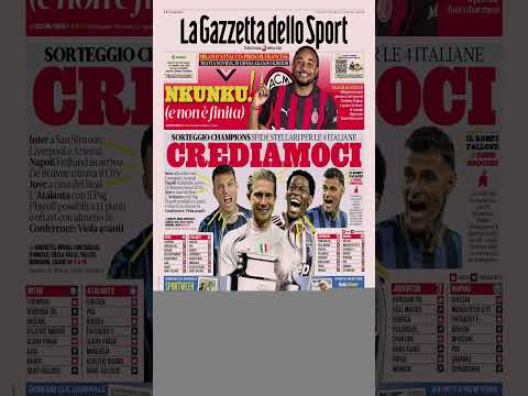 Prime Pagine Quotidiani Sportivi di Oggi - venerdì, 29 agosto 2025 #video #sports #calcio