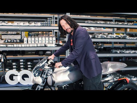 Keanu Reeves Shows Us His Most Prized Motorcycles | Collected | GQ - UCsEukrAd64fqA7FjwkmZ_Dw