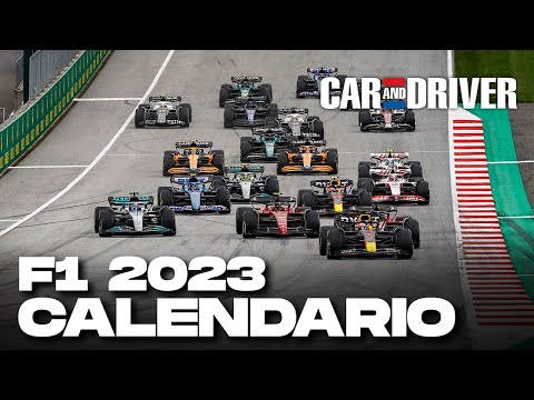 CONFIRMADO: La FIA emite el CALENDARIO de la FÓRMULA 1 en 2023 | Car and Driver F1