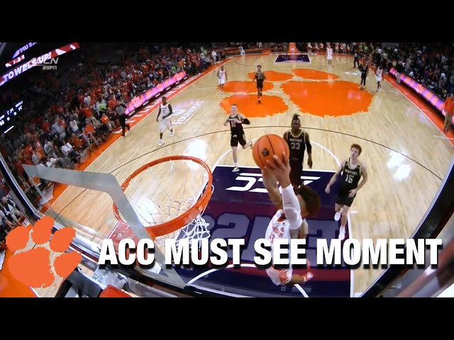 Collins Leads Clemson to Victory in Basketball