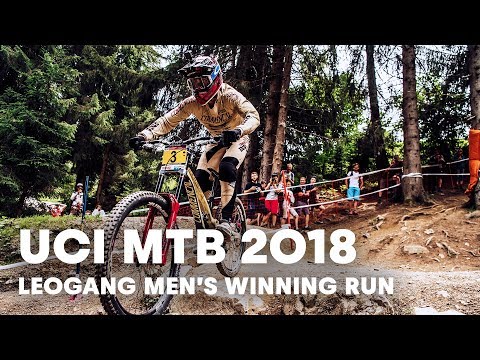 Who won the men's downhill MTB final at Leogang, Austria? | UCI MTB 2018 - UCblfuW_4rakIf2h6aqANefA