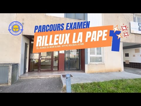 PARCOURS CENTRE D'EXAMEN DE RILLIEUX-LA-PAPE (Lyon)