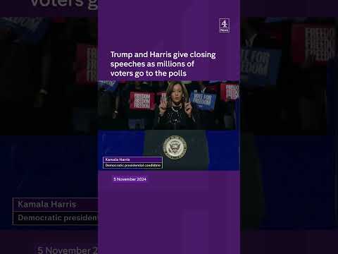 US election: closing speeches