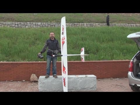 Lanyu Evolution Glider 2.6m Wingspan flight - UCsFctXdFnbeoKpLefdEloEQ