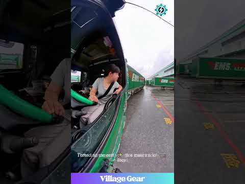 Woman Driver's EPIC Semi-Truck Reversing! Her Precision Skill is UNREAL! You Must See This! #truck