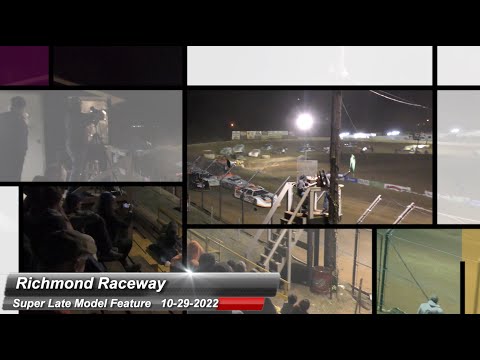 Richmond Raceway - Super Late Model Feature - 10/29/2022 - dirt track racing video image