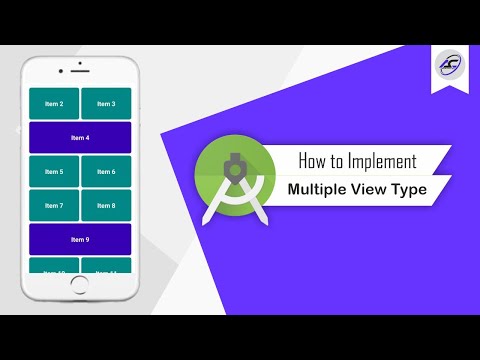 How to Implement RecyclerView With Mutltiple View Type in Android Studio | ViewType | Android Coding