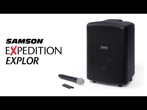 Samson Expedition Explor Rechargeable Portable PA System with Handheld Wireless System