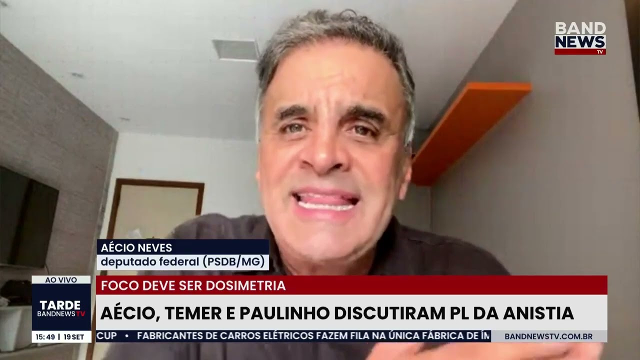 Aécio Expectativa é que supremo compreenda efeitos | BandNews TV