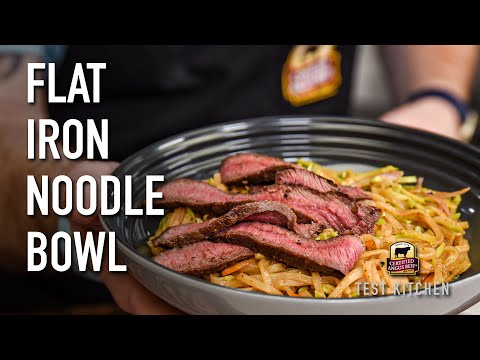 Flat Iron Thai Noodle Bowl Recipe