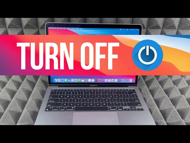 How To Turn Off Apple Macbook Air
