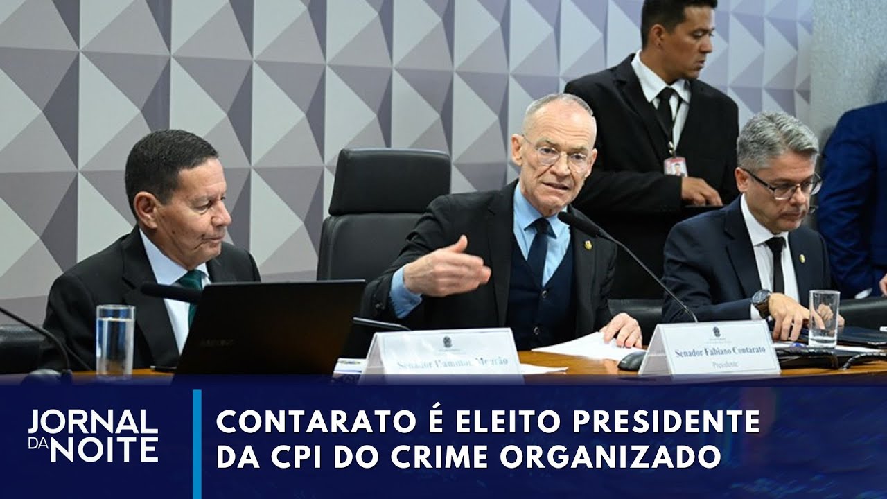 Senado instala CPI do crime organizado