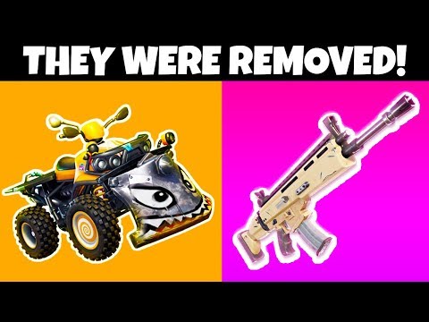 8 Things REMOVED From Fortnite SEASON X! - UCSdM6hW8PdqVve3H898ATow