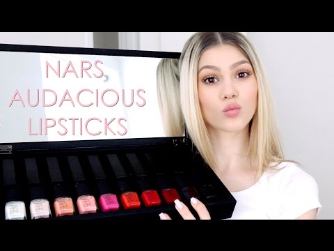 NARS Audacious Lipsticks | Review & Lip Swatches - UC1hRZ1KfapKdPRlISQDRlNA