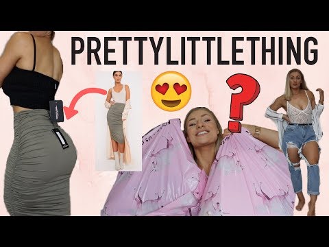 $600 PRETTYLITTLETHING TRY-ON HAUL (part 2) | EVERYTHING IS SO CUTE!!! - UCrIZaW33KeTk7mWLtIEA3iw