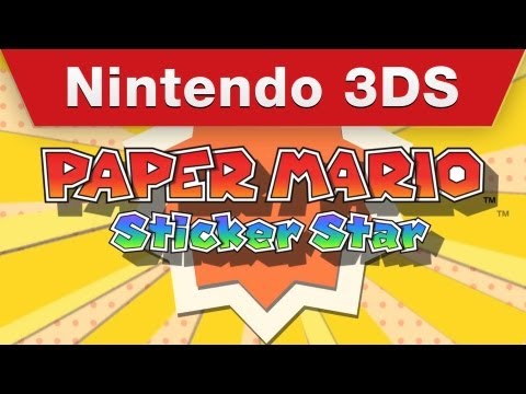 Nintendo 3DS - Paper Mario: Sticker Star Trailer - UCGIY_O-8vW4rfX98KlMkvRg