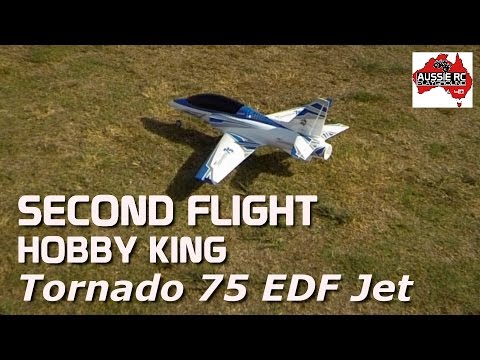 Hobby King Tornado 75 Second (Maiden) Flight - UCOfR0NE5V7IHhMABstt11kA