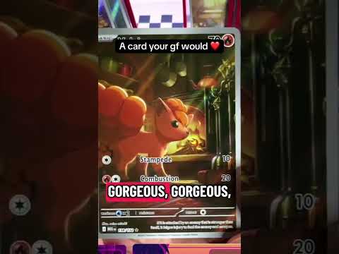 An adorable card anyone would love #pokemon #shorts #clips #streamer #packopening #pokemoncards