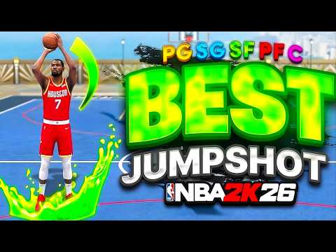 BEST JUMPSHOTS for EVERY HEIGHT + THREE POINT RATING in NBA 2K26!