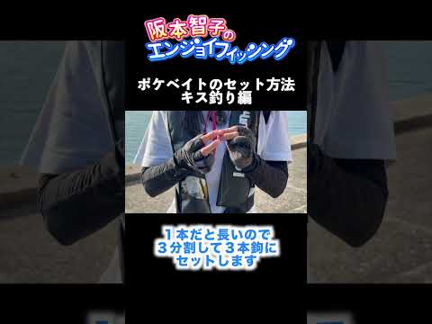 夏季は投げ釣り絶好期！『ポケベイト』でキスの連掛けを狙え！