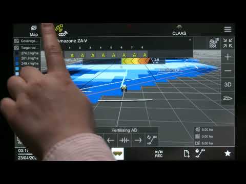 CEMIS 1200 FP1 | Working with Variable Rate Application ISO TC VRA & use of Application Maps #20