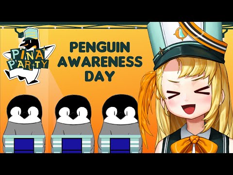 【Pina Party】 Penguin Trivia w/ Chat on Penguin Awareness Day || Pina Pengin [PRISM Project]