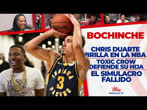 CHRIS DUARTE Brilla en la NBA - Toxic Crow defiende a su Hija - Simulacro Fallido - El Bochinche