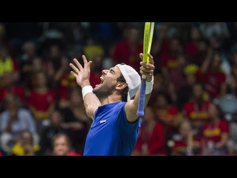 Berrettini - Van de Zandschulp:  gli highlights - Coppa Davis 2024