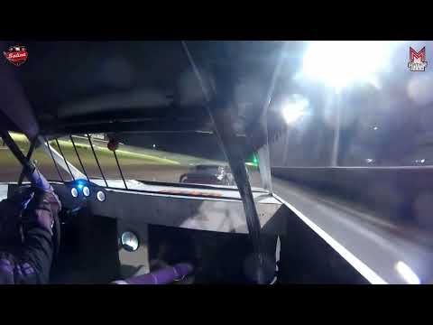 #11MC David McDaniel - Pure Stock - 8-26-2023 Salina Highbanks Speedway - In Car Camera - dirt track racing video image
