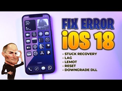 MUDAH! Cara FIX Error iOS 18 – Mengatasi Stuck Recovery Mode, Downgrade IOS 18 Dll