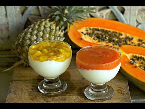 [ENG] Mhallabia with exotic fruit sauce / المهلبية بصلصة الفاكهة - CookingWithAlia - Episode 490 - UCB8yzUOYzM30kGjwc97_Fvw