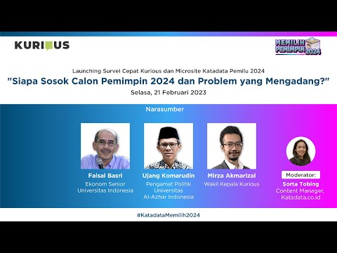 Diskusi Potret Politik dan Ekonomi 2024 #KatadataMemilih2024 | Katadata Indonesia