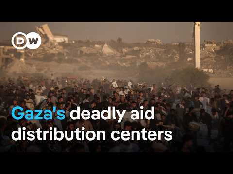 How Israel's scarce aid distribution is pushing violence and anguish | DW News