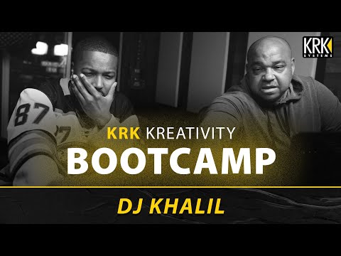 DJ Khalil Explores Sampling and Creative Workflow w/Clyde Strokes | KRK Kreativity Bootcamp 2022