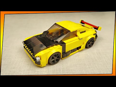 Custom Lego my MOC sport car alternative Build 76901 instructions