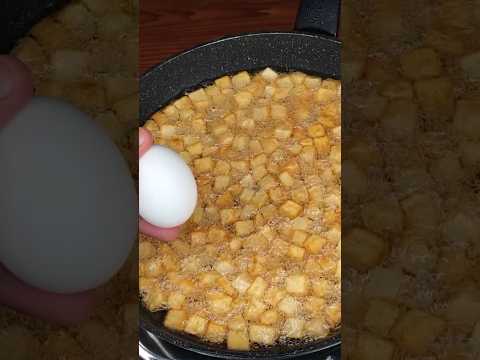 Cuando hago papas fritas como estas, ¡todos me preguntan por la receta!#shorts