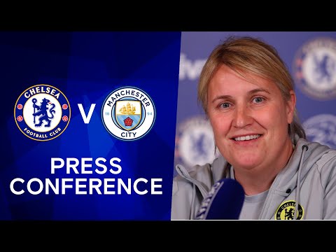 Emma Hayes Live Press Conference: Chelsea v Manchester City | FA Cup Final