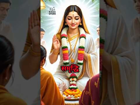 नवरात्रि आठवां दिन | माँ महागौरी की कथा 🙏✨ #kissaspark #shorts #shortsfeed #shortsviral #viral