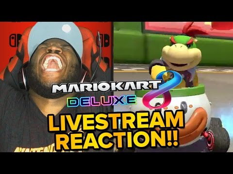 Mario Kart 8 Deluxe - LIVE REACTION & Gameplay Trailer! - UCzA7lo0Cml0NZYKj3g42BKw