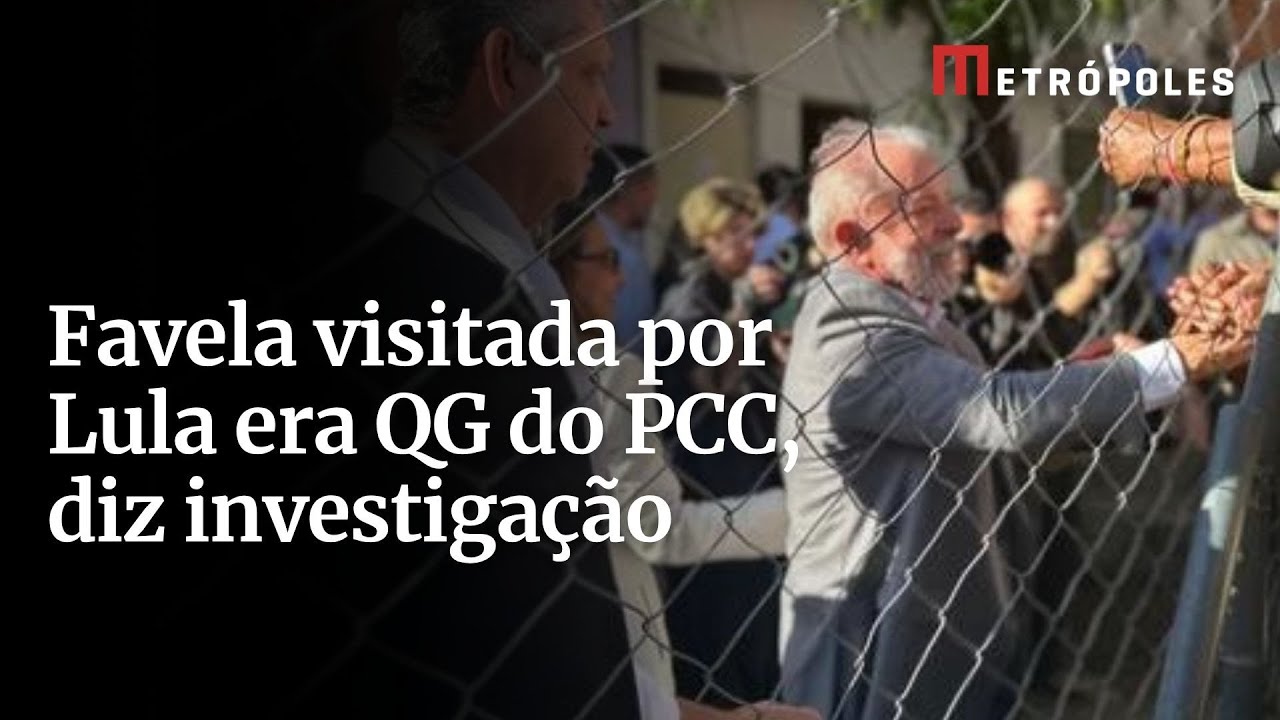 Visitada por Lula favela do Moinho tinha antenas de rádio do PCC e era quartel general da facção