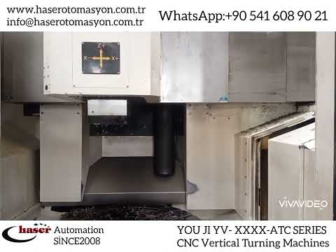 You Ji YV-XXXXATC serileri CNC dik tornalama tezgahları arıza tespit bakım onarımları