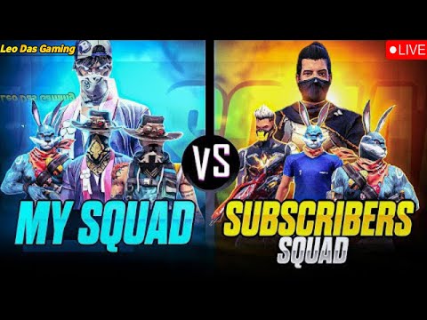 Telugu Garena Free Fire : My Squad Vs Subscribers Squad Free Fire Live Telugu | Unlimited Rooms