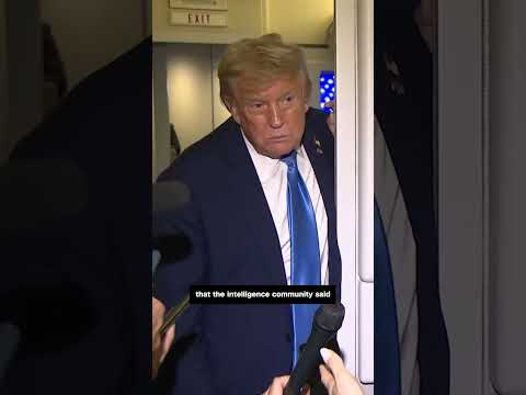 Trump disputes intel chief Tulsi Gabbard on Iran
