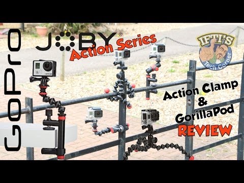 Joby GorillaPod Action Series Tripod & Clamp for GoPro - REVIEW - UC52mDuC03GCmiUFSSDUcf_g