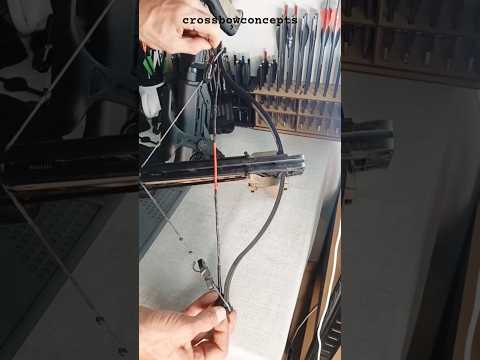 NEW SERVING for my STRING AR-6 STEAMBOW #friend #thankyou #string #lifespan #community #assembly